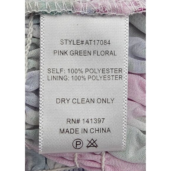 Women's - ASTR The Label Floral Smocked Blouse, Size Small - Picture 6 of 8